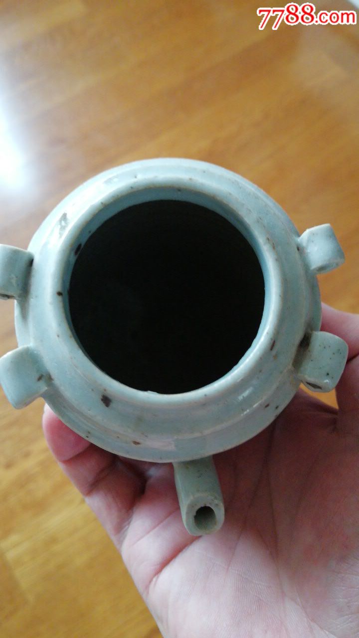 明代青花四系砚滴