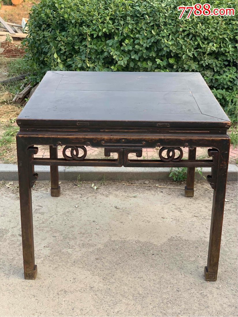 清早期老方桌清代老方桌
