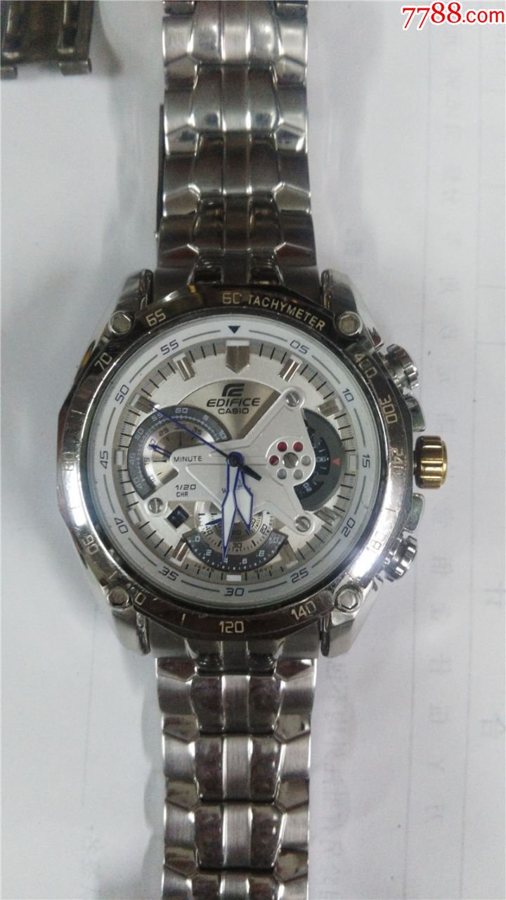 casio卡西欧edifice金属系列型号ef-550男士电子石英表_价格490元_第1