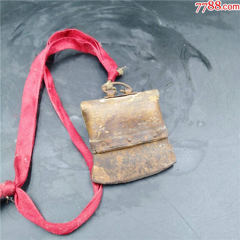 一流老包浆古代取火用的打火机火绒火链手把件挂件影视道具老物件