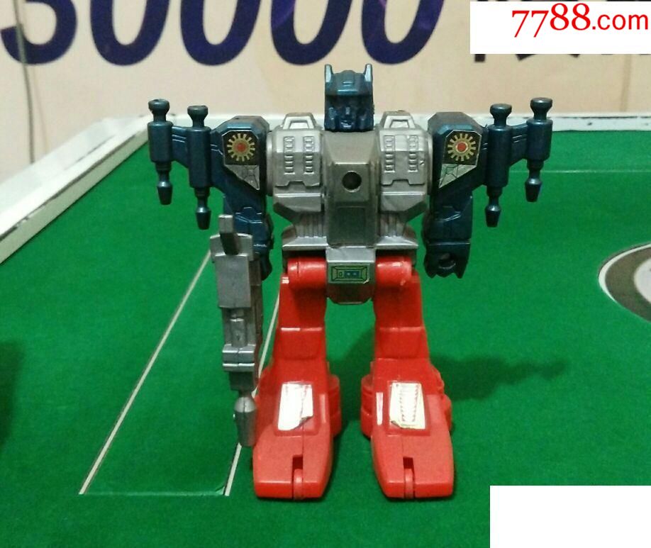 80后男子汉必备,绝版怀旧收藏——变形金刚弹跳战士(最难得的是带当年