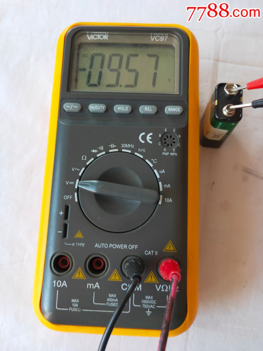 胜利vc97数字万用表vicorvc97万能表多用表