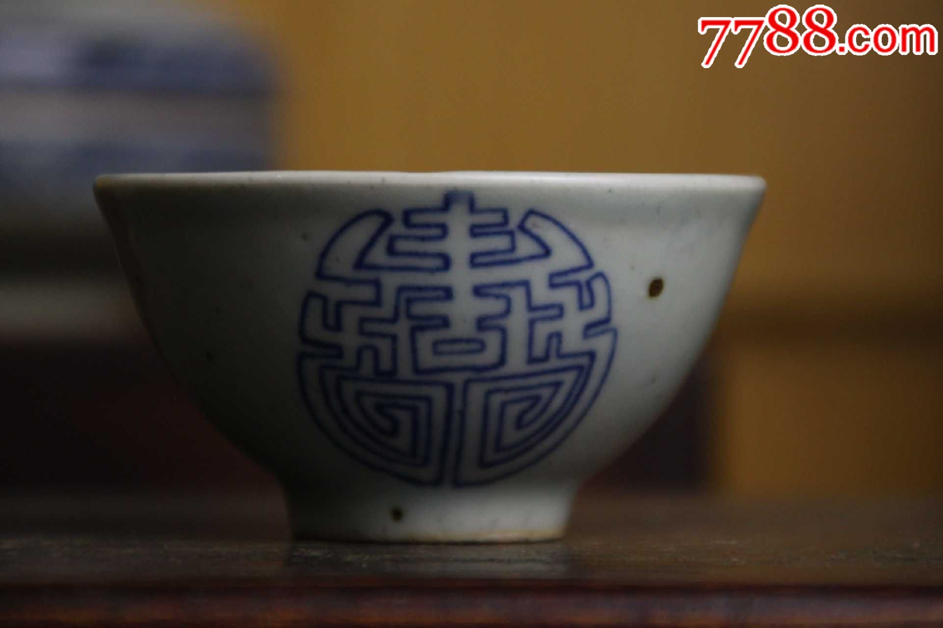 青花手绘寿字纹杯-价格:50元-se67040244-青花瓷-零售-7788收藏__收藏热线