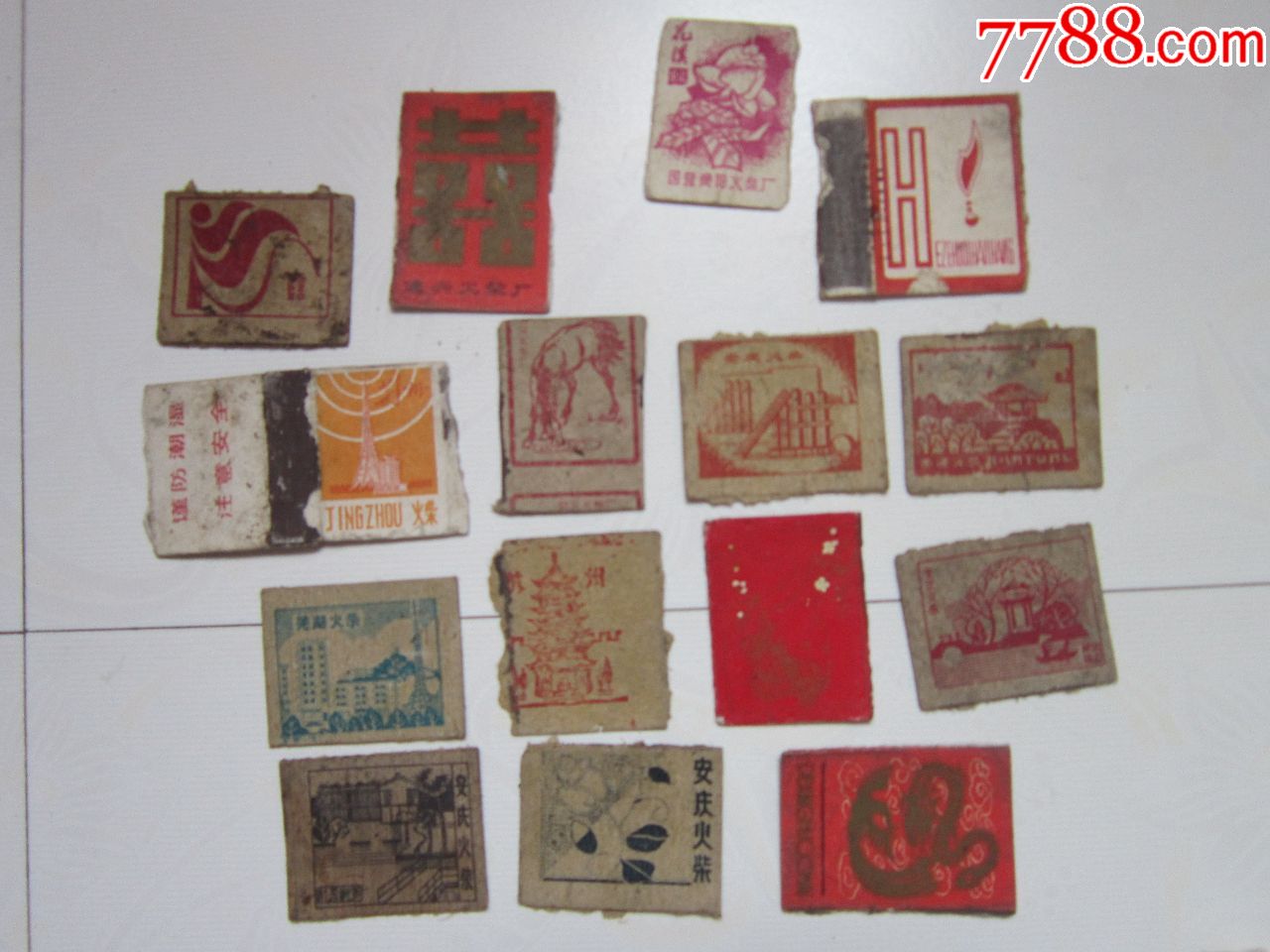 硬纸火柴15张合售