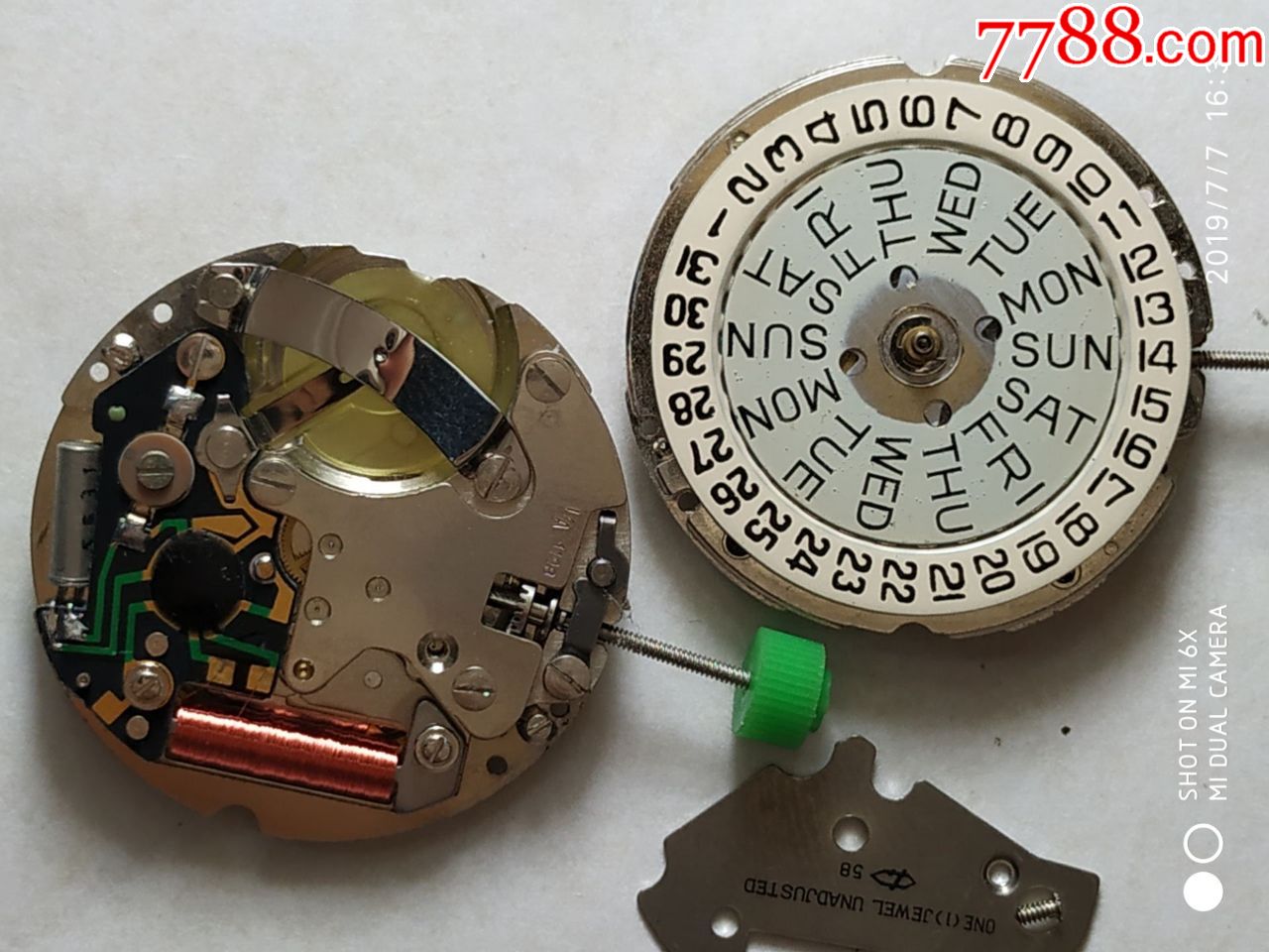 isa机芯1198机芯双历