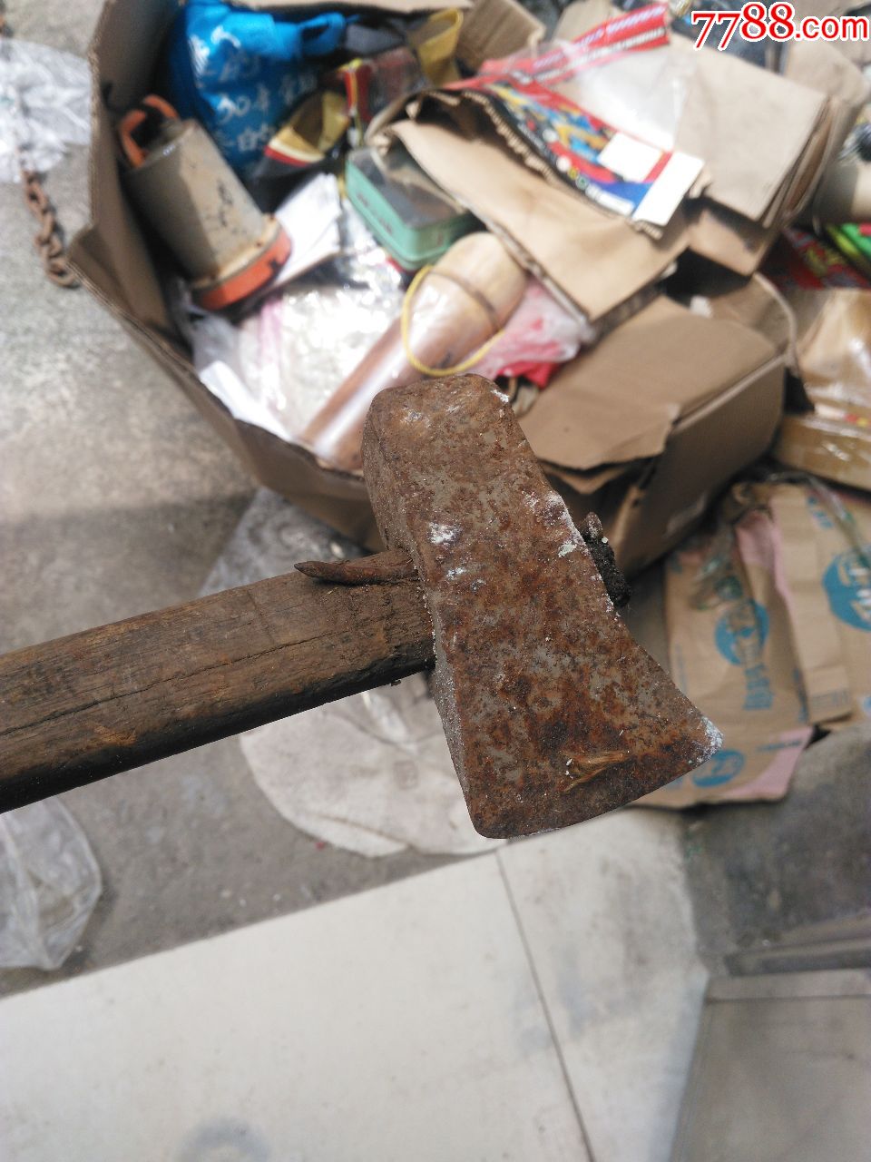 老斧头_价格50.0000元【枣庄荣宝轩】_第1张_7788收藏__收藏热线