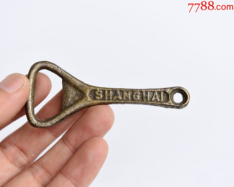民国纯铜老酒瓶起子老上海啤酒起子酒瓶扳手