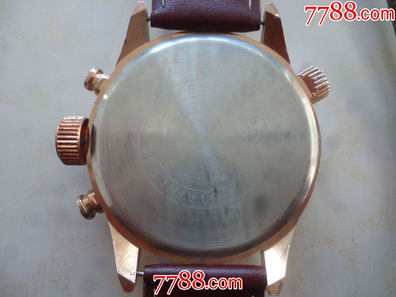 大漂亮美品玫瑰金镀金【mundell】男士古董老表一块!【很新!