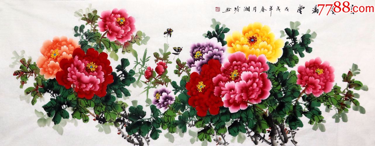 孟湘玲·小六尺富贵牡丹03