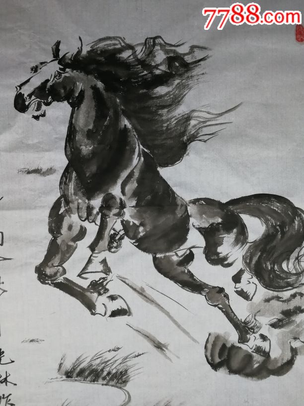 骏马名家雷光林骏马作品-价格:500元-se67314995-花鸟