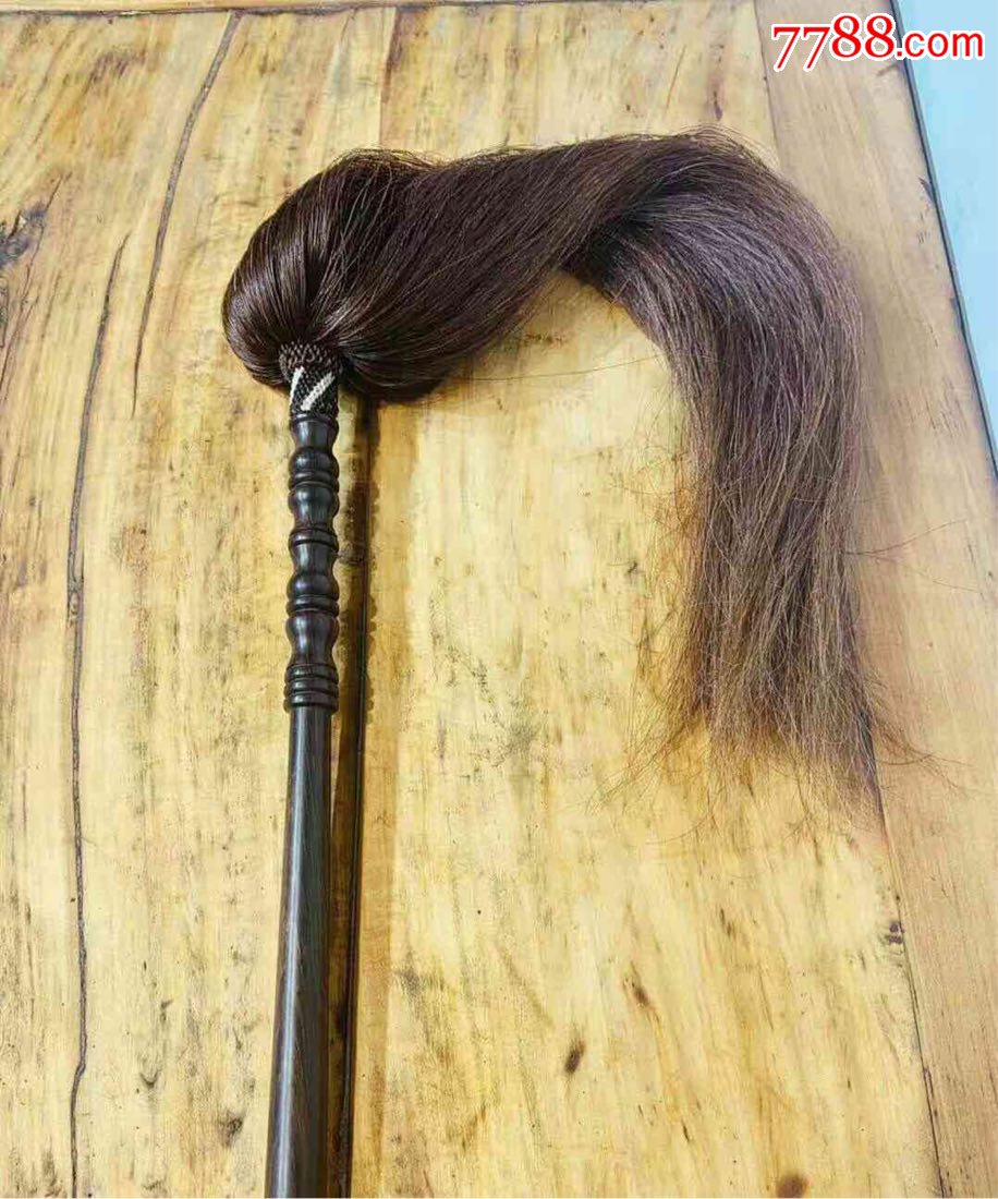 民国纯手工编织的马尾拂尘
