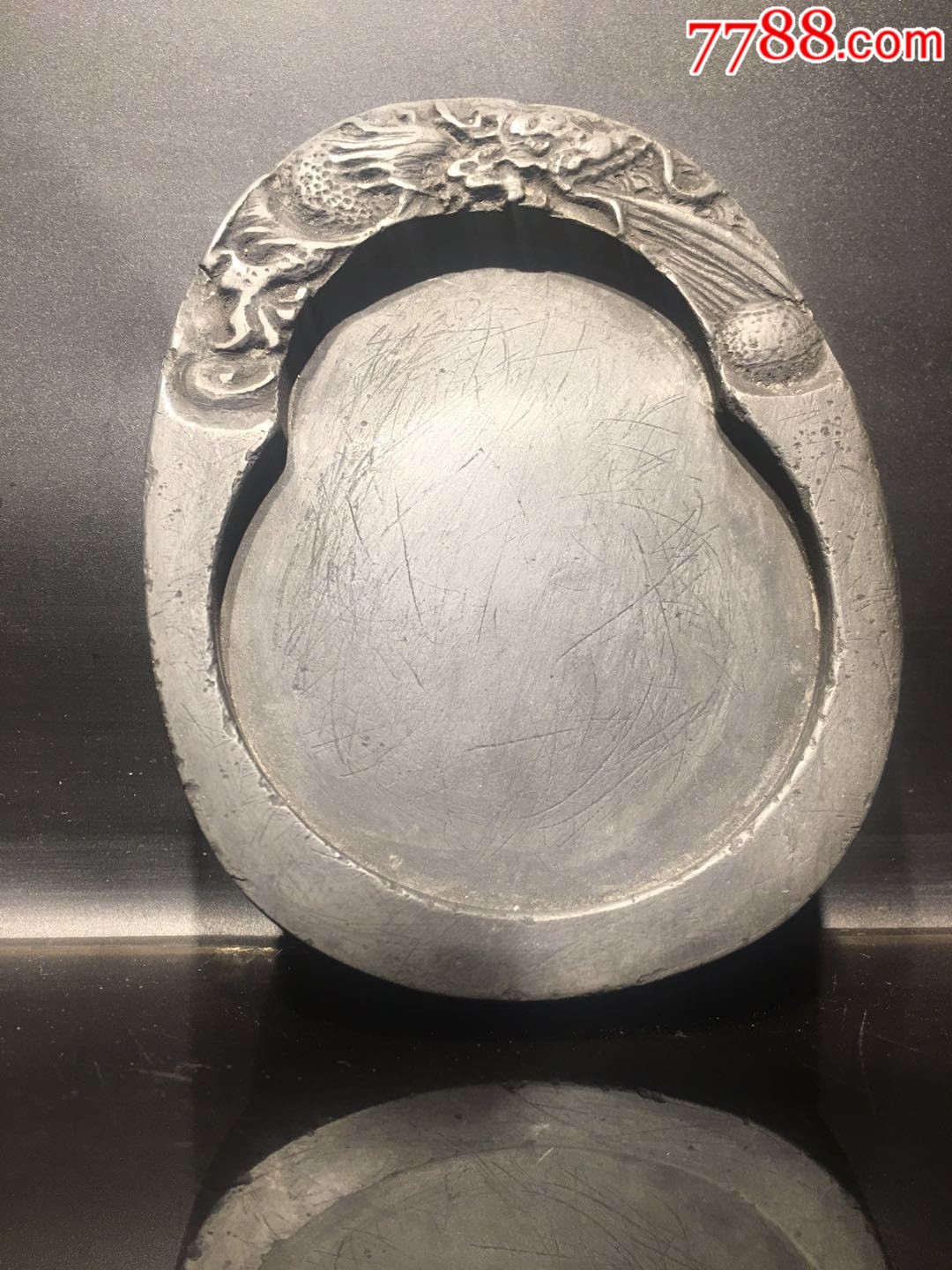 清代黑研石大户文人书房文房四宝_墨床/墨台_第2张_7788旧家具收藏