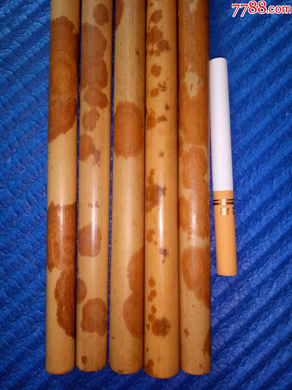 九十年代老红湘妃笔杆(做毛笔用的)——不议价