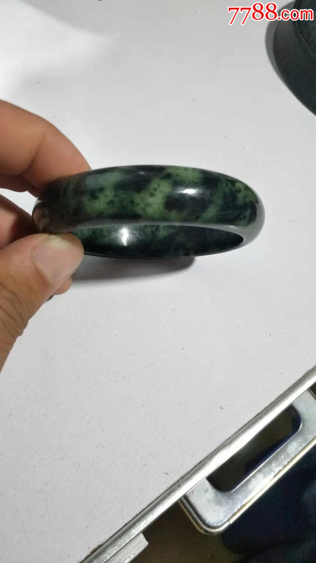 药王玉【陨石】手镯_价格500元【聚缘集珍收藏阁】_第1张_7788收藏