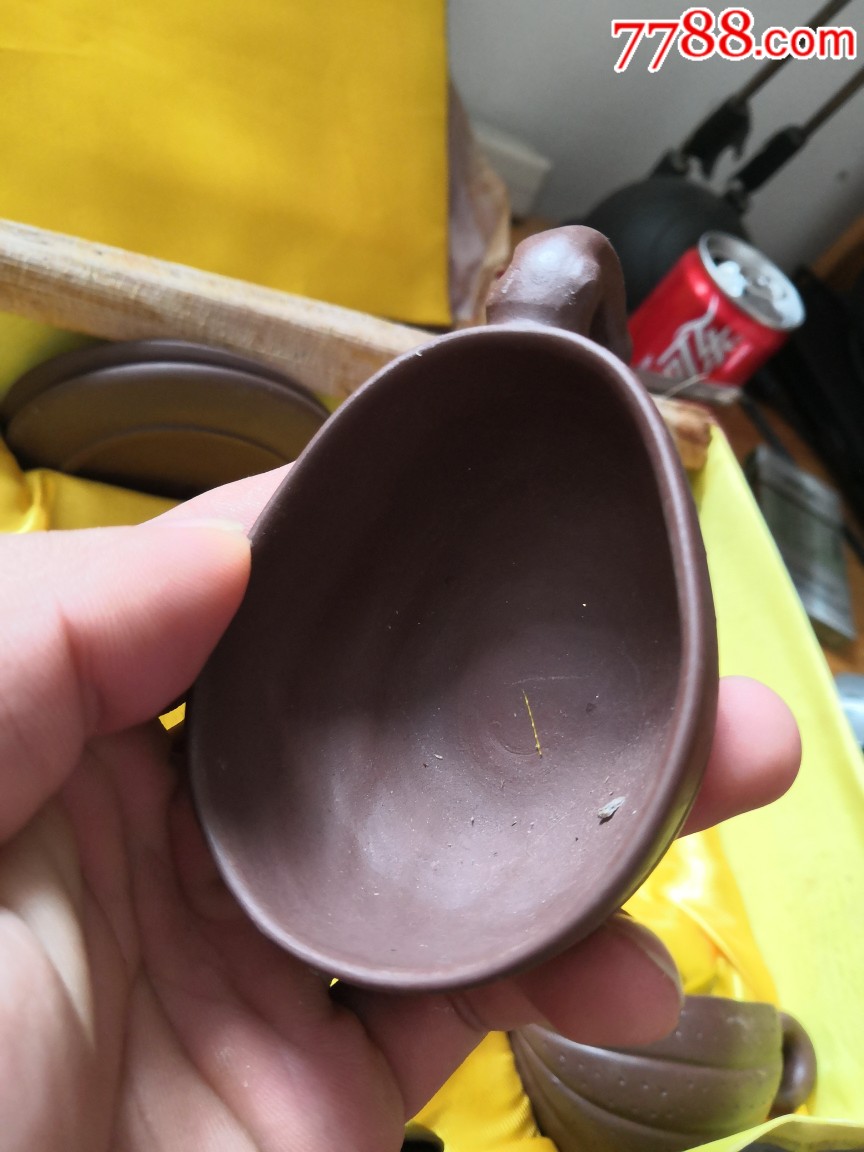 宜兴紫砂壶名家工艺美术师周志华作品一套佛手紫砂壶一套