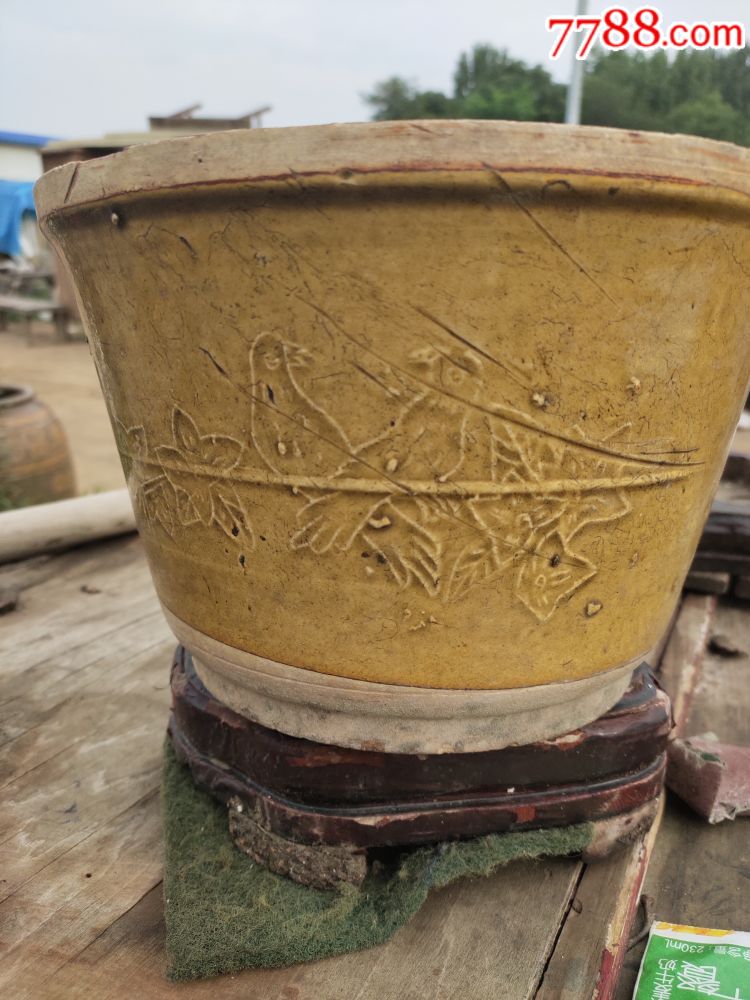 民国"花开富贵"瓷花盆_价格300元_第1张_7788商城__七七八八商品交易