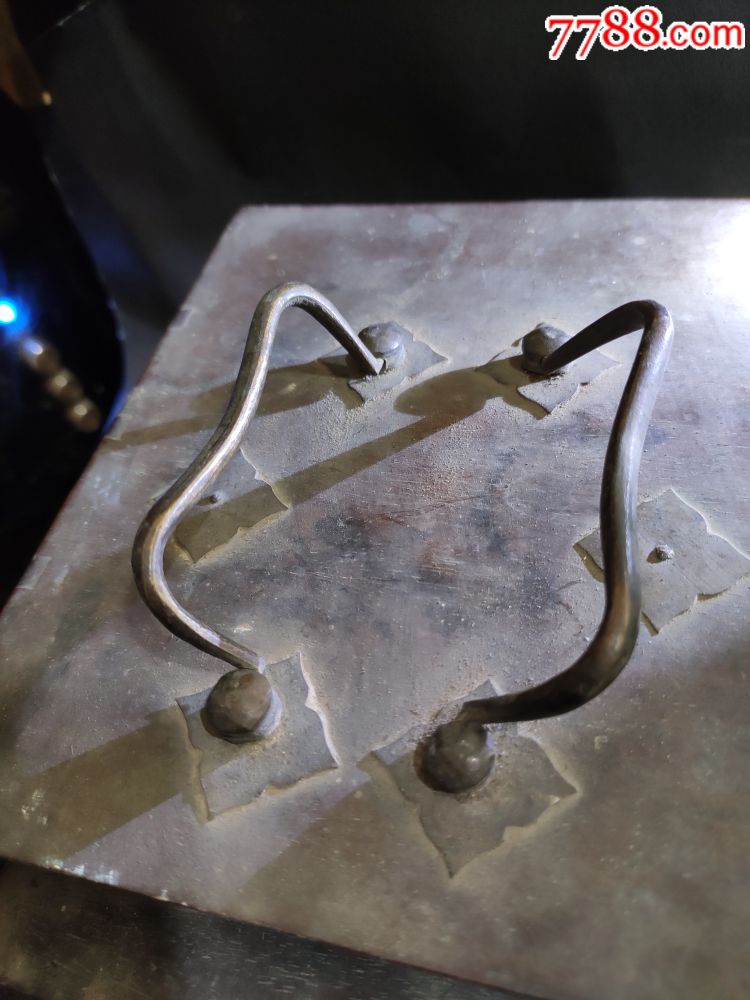 清代.小型红木梳妆盒