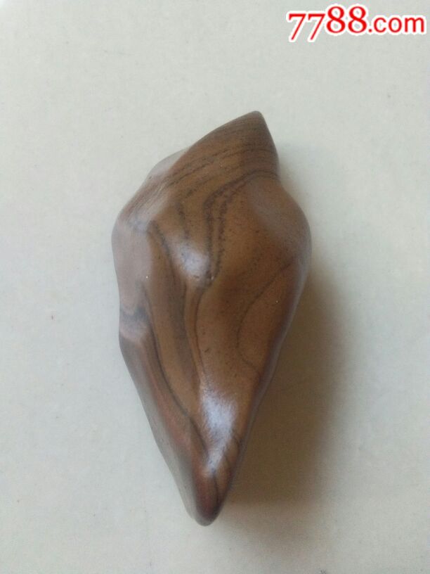 精品木纹石把件