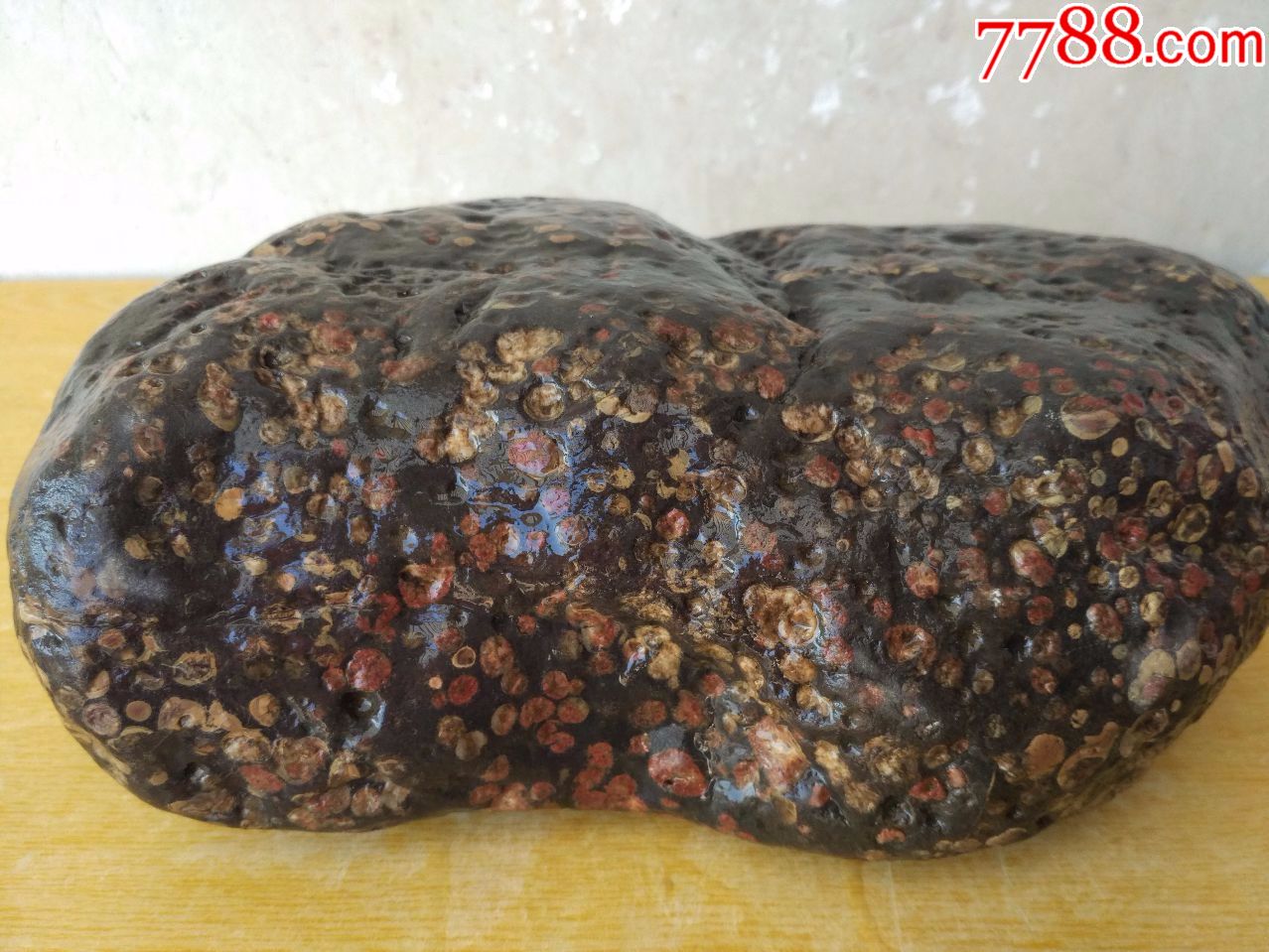 洛阳精品梅花石原石"金玉良岩"(此石无声胜有声)