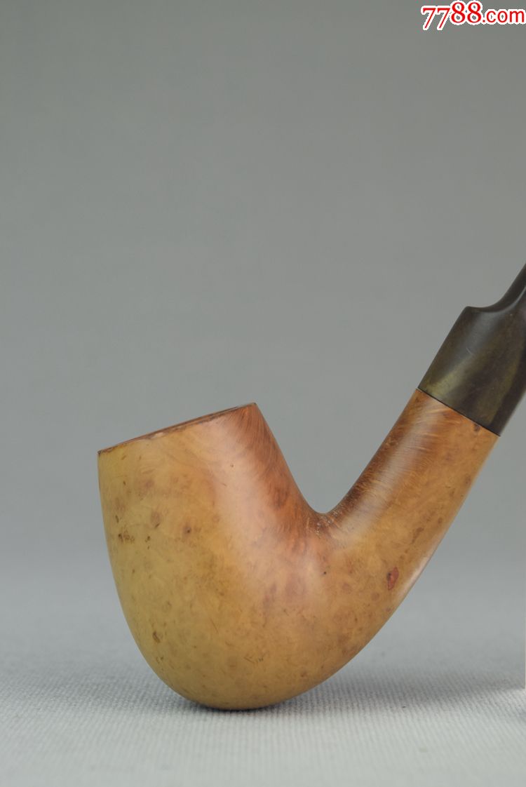 欧美古董收藏品意大利石楠根实木二手老言斗男士怀旧创意礼品包邮