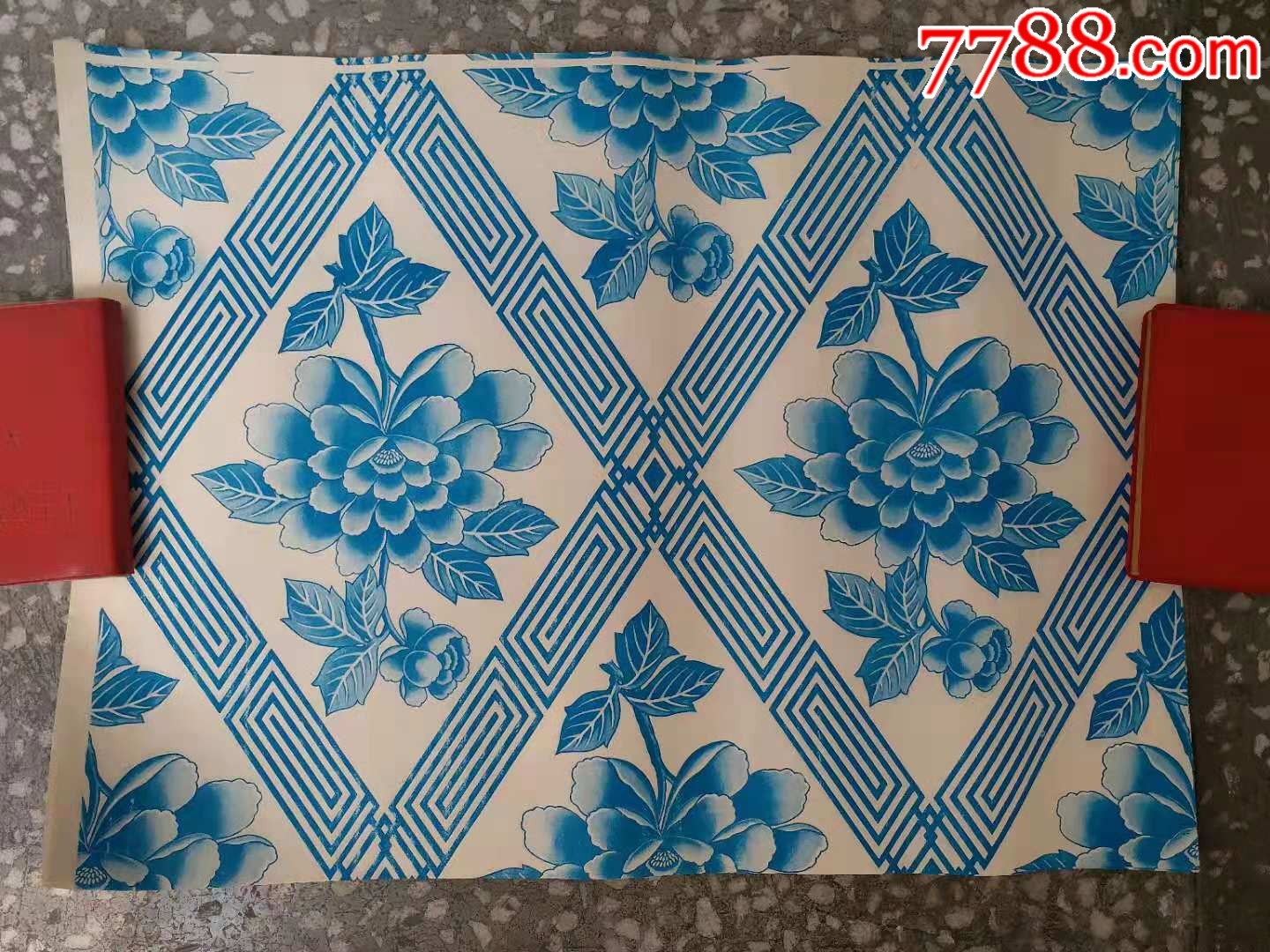 文革时期糊棚纸10张