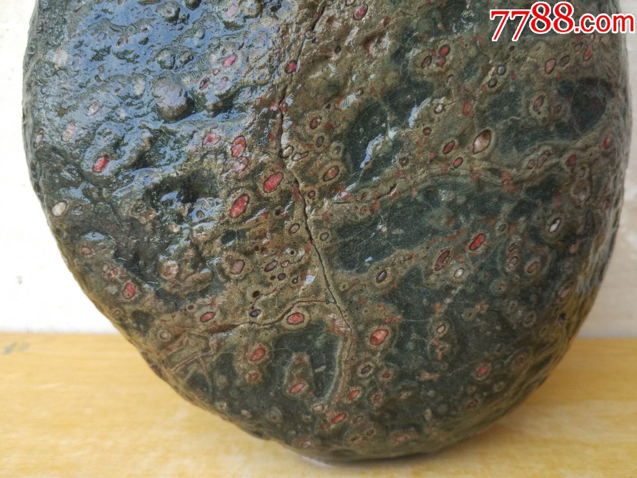 345梅花石原石"古梅新颜"(苍劲古老的一棵梅树开出了点点红梅)-价格