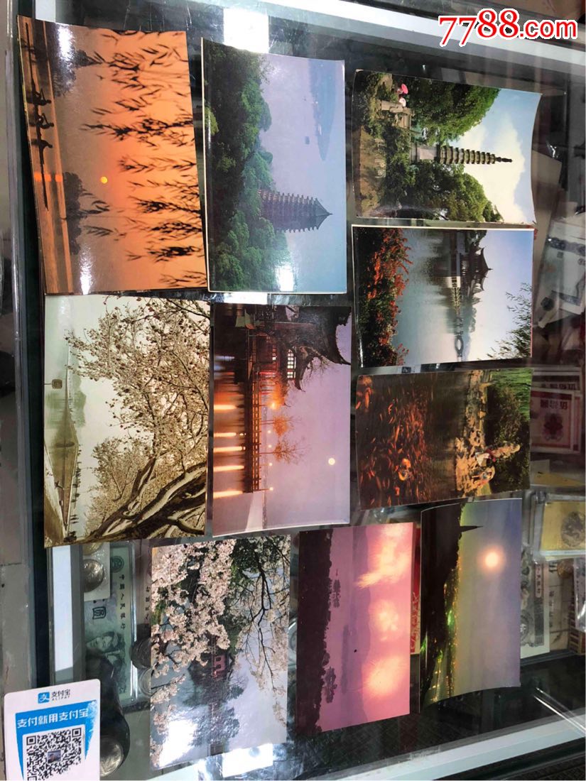 早期西湖十景(未公开发行)-明信片/邮资片-7788商城__七七八八商品