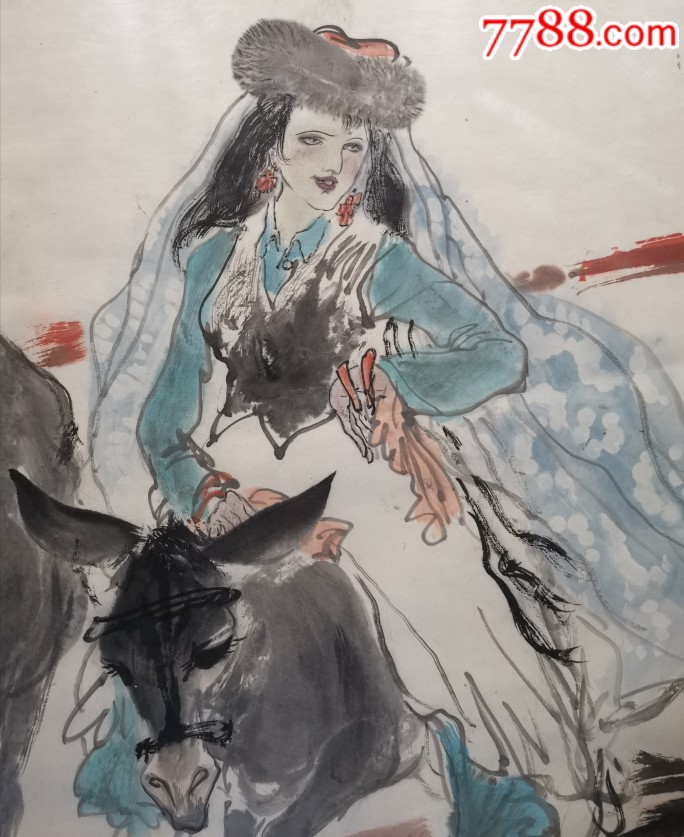 刘选让(中国艺术研究院画家,教授,1997年作品)