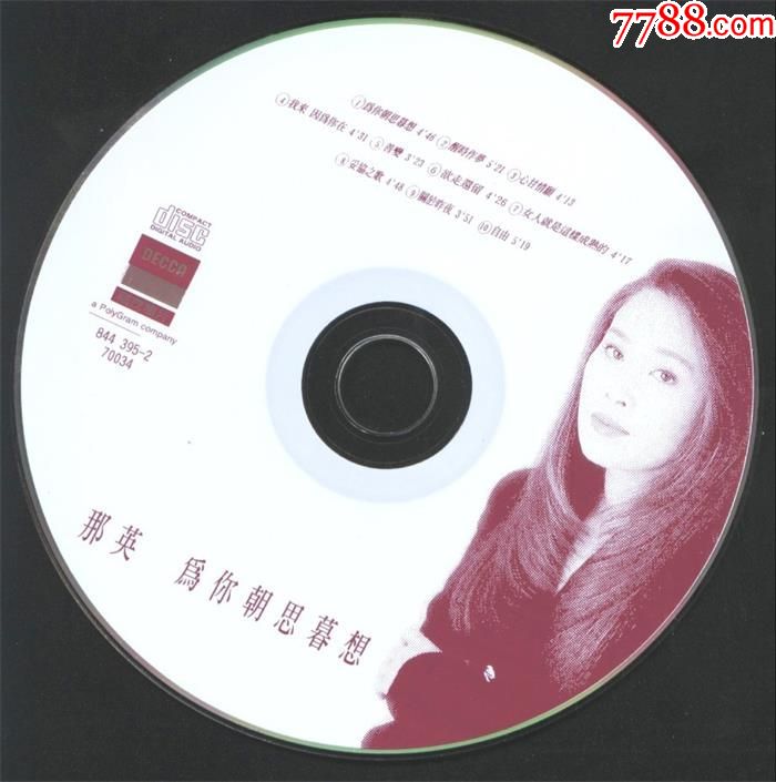 那英为你朝思暮想白天不懂夜的黑不能没有你雾里看花征服10cd