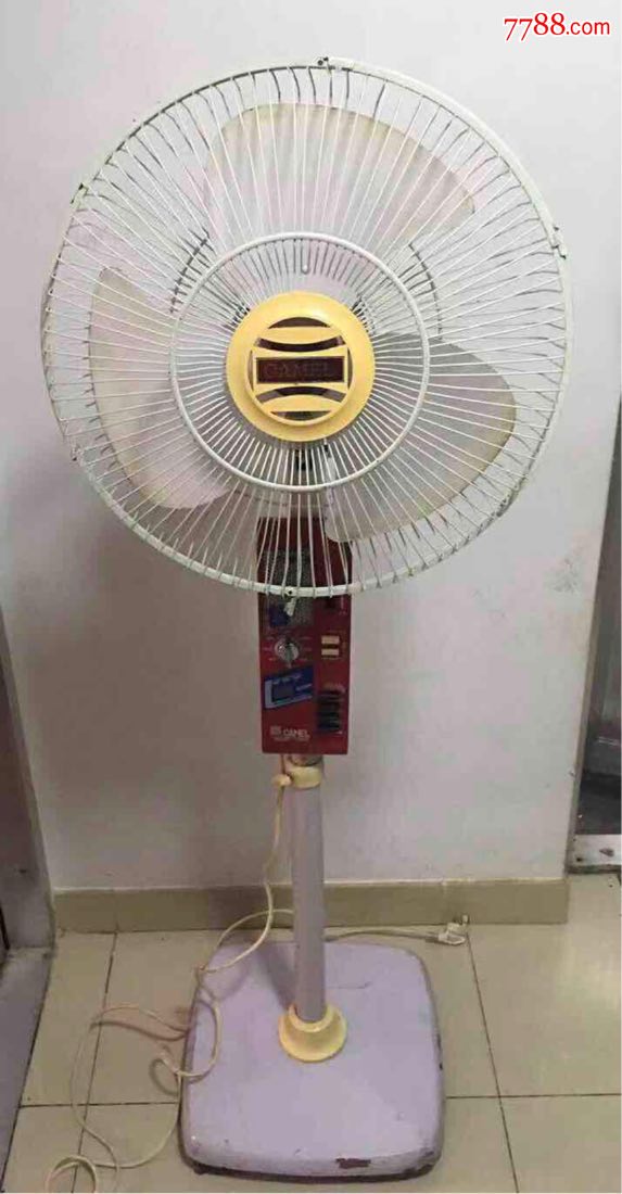 老式落地电风扇骆驼牌古董老电扇