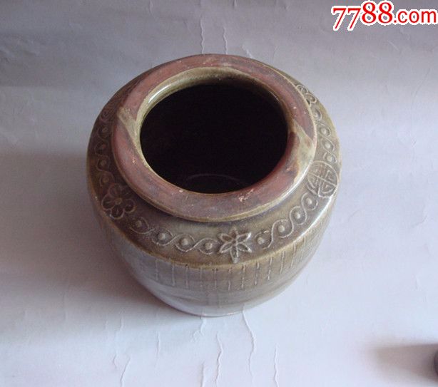 早期万和工厂造老坛子罐子