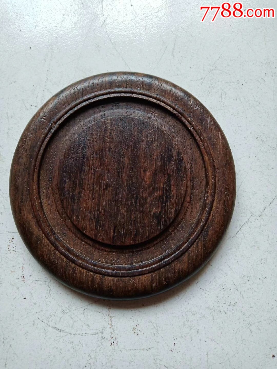 清代老黄花梨油梨底座_木雕底座_图片鉴赏_收藏价值_7788青花瓷收藏
