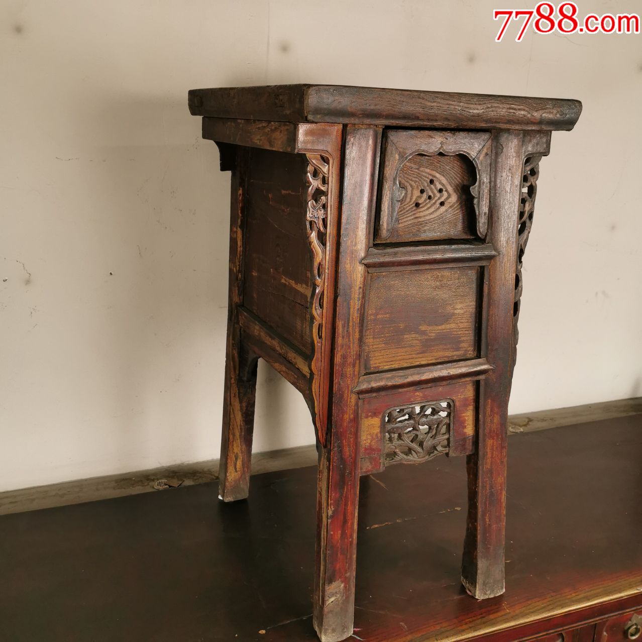 老榆木供桌香案供台古玩古董明清古典木器家具怀旧老物件民俗杂项
