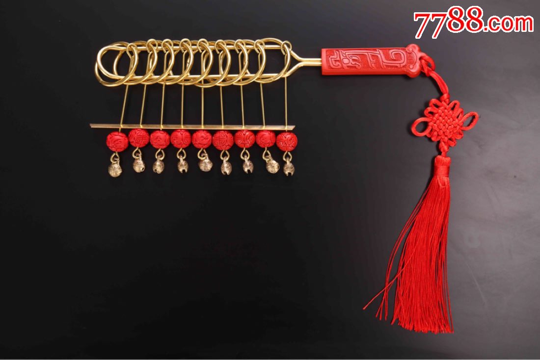 纯铜手工非遗技艺九连环