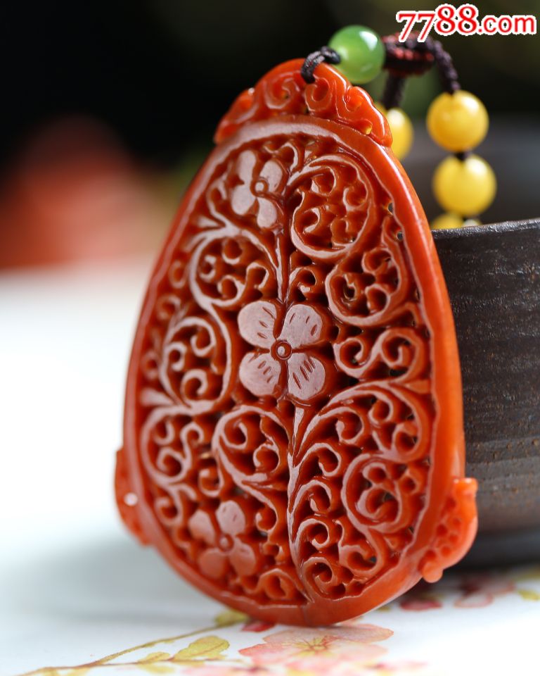 「红翡篇」天然红翡吊坠