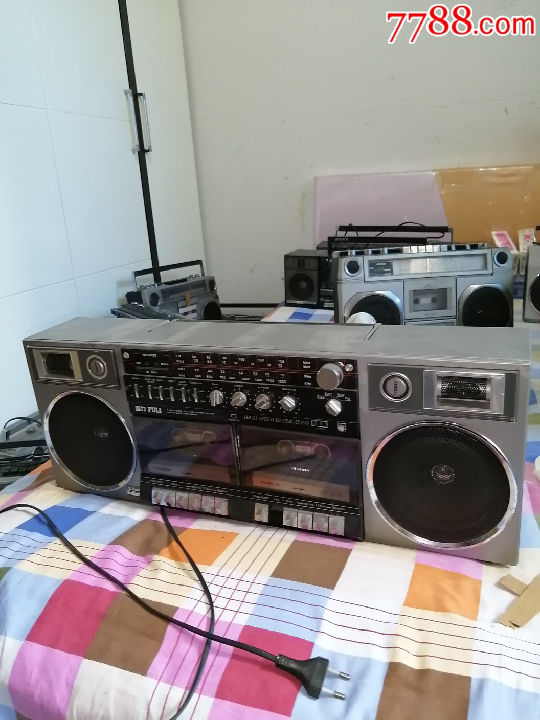 80年代富力牌st8899型号磁带机