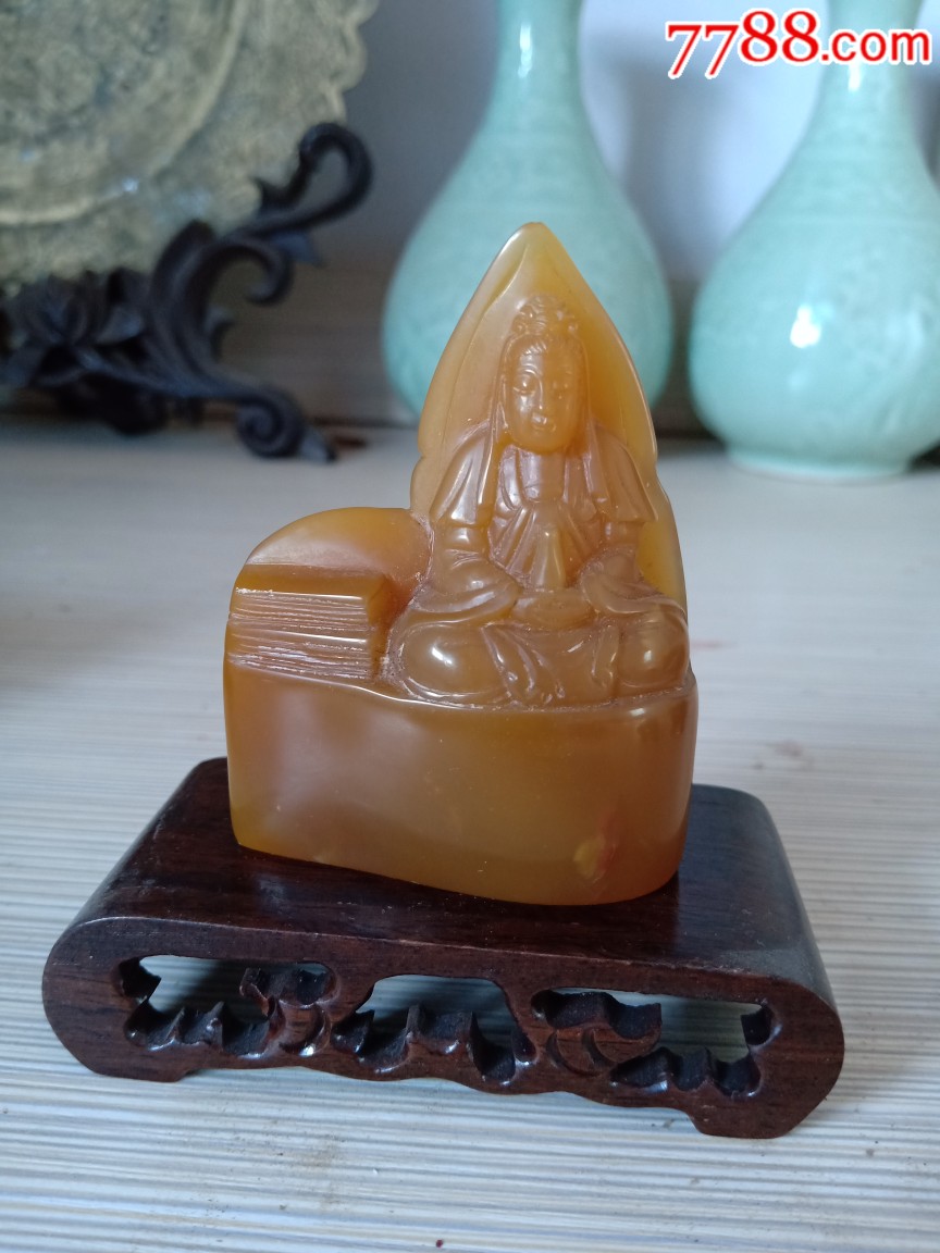 昌化田黄摆件_价格5600元【山村旧物】_第1张_7788收藏__收藏热线