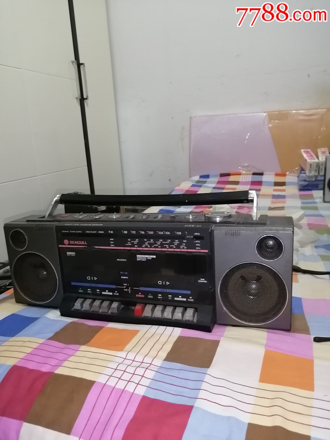 80年代海鸥牌1138sc型号磁带机