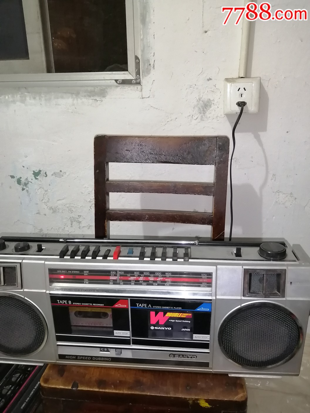 80年代日本原产三洋牌(mw200k)磁带机