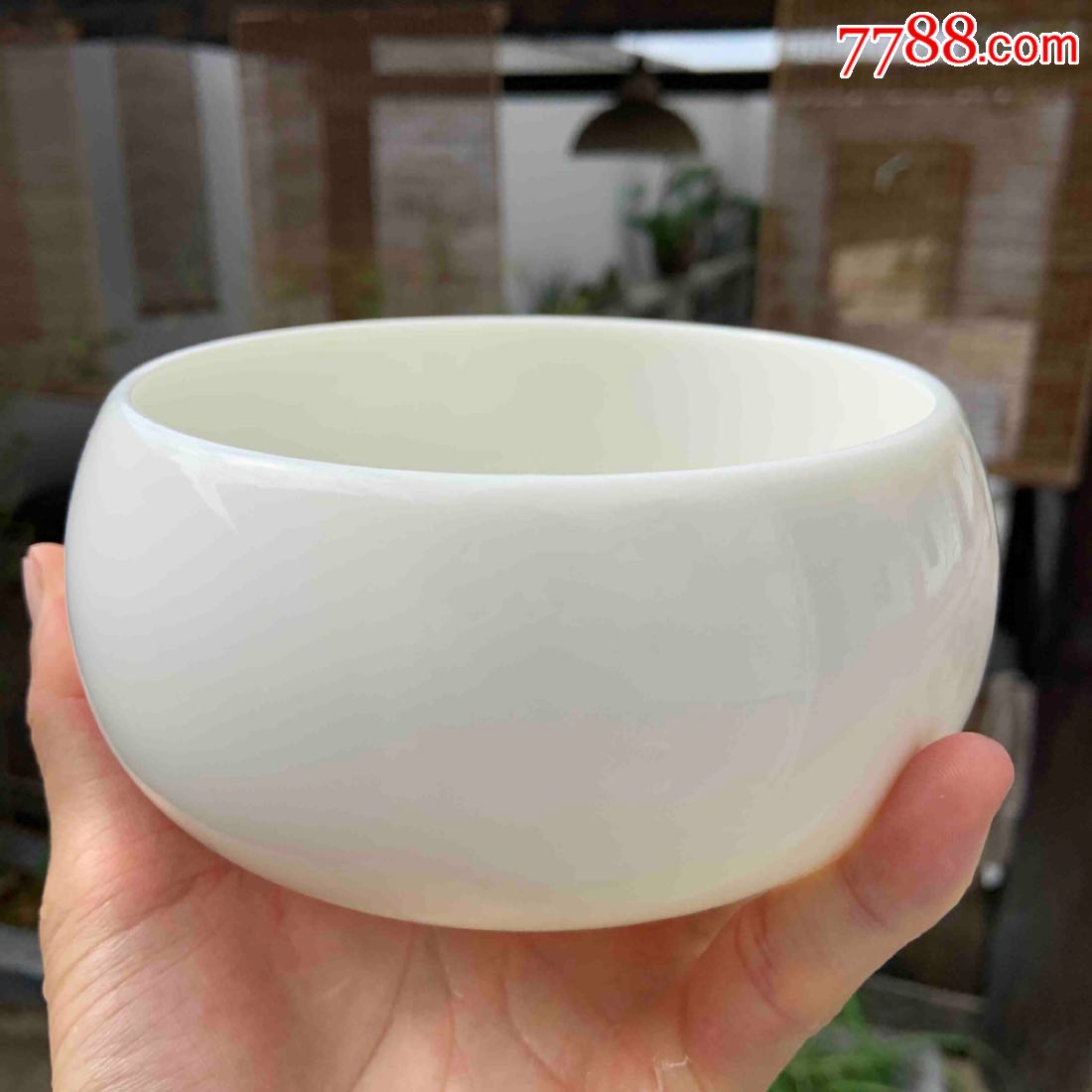 耐看型钵德化白瓷猪油白润嫩