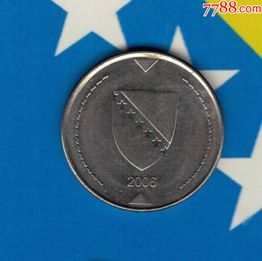 波黑2006年1马克实物如图