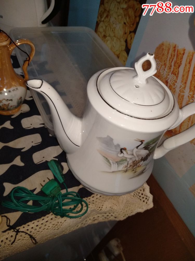 老唐山八十年代电热茶壶