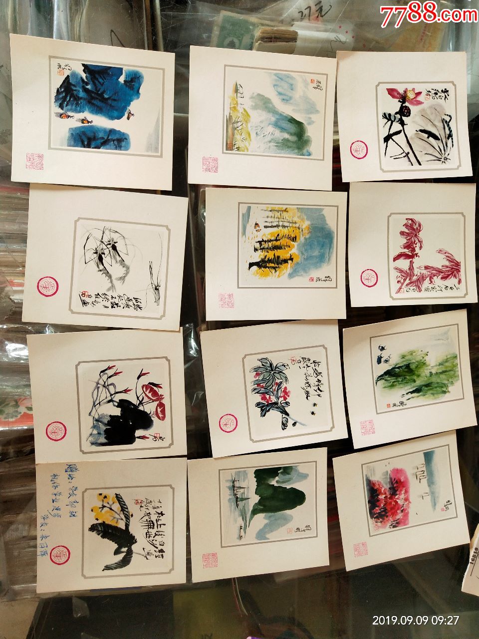 86年美术年历卡一套_价格40元【红色纸品行】_第1张_7788收藏__收藏