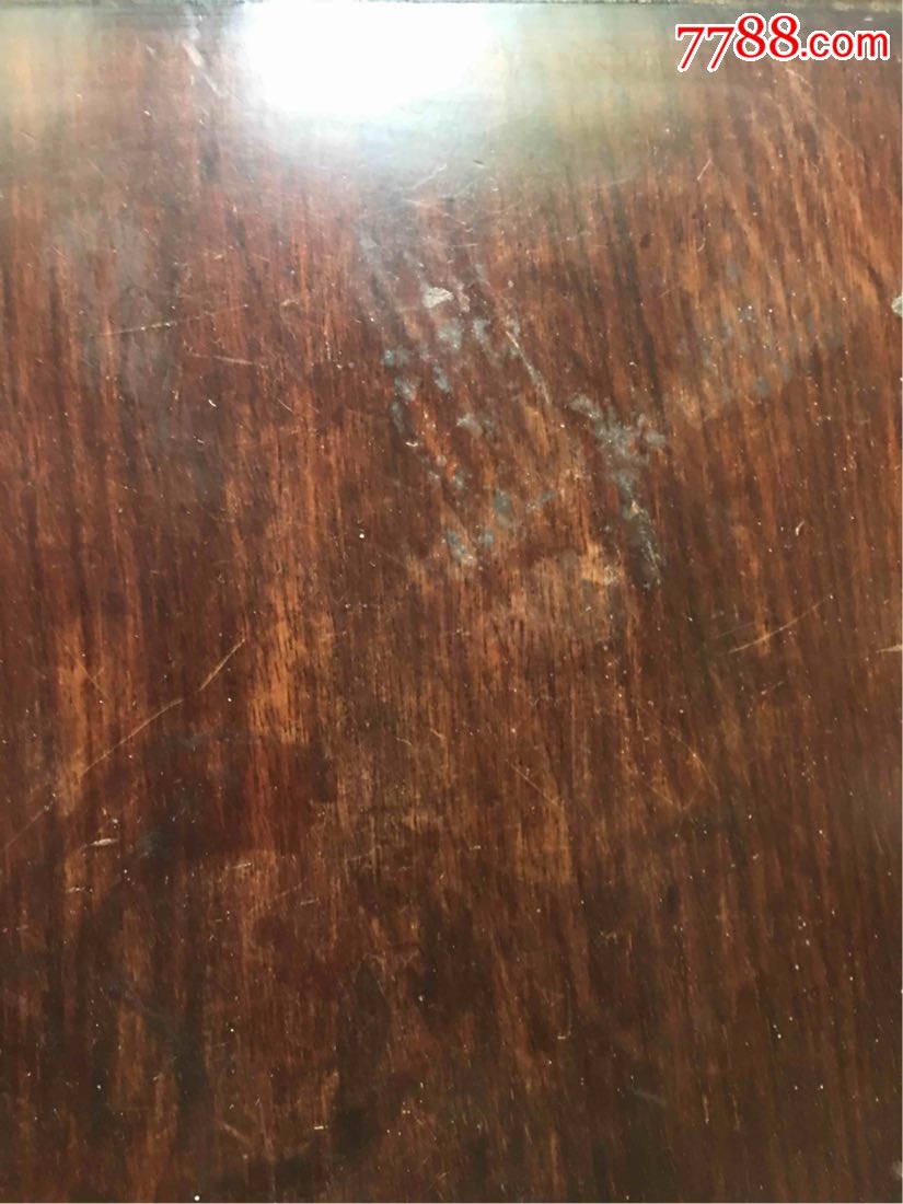 清代老红木桌面