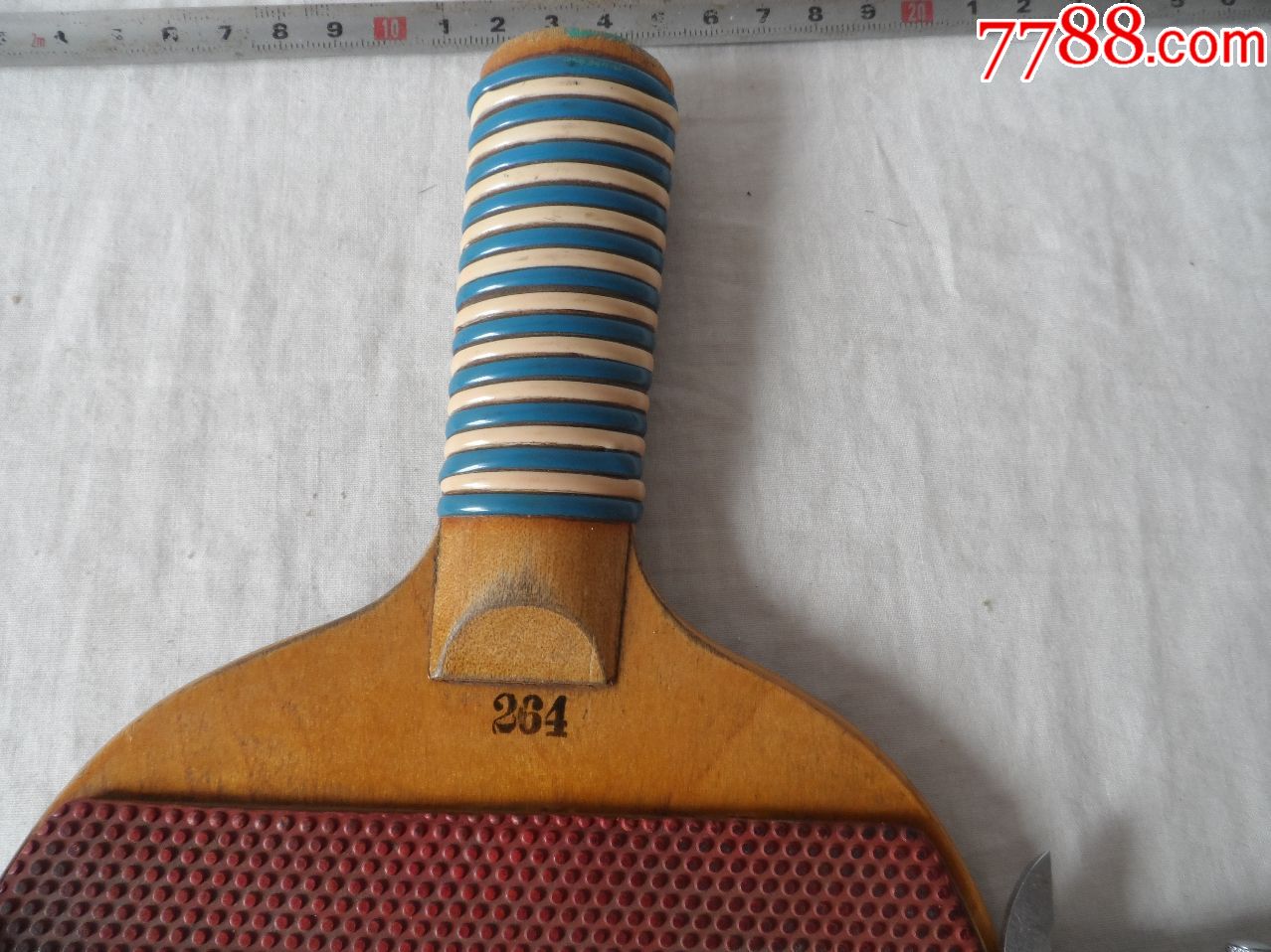 huolipai活力牌.编号264.大号,横握乒乓球拍.【2019—09—10】