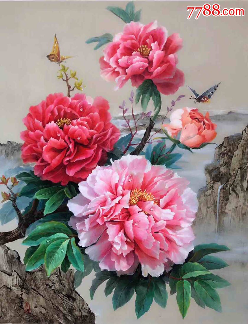 曾美莲油画作品支持合影视频