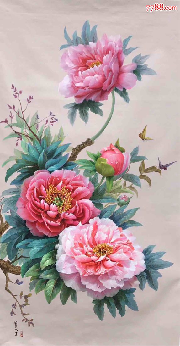 曾美莲油画作品支持合影视频