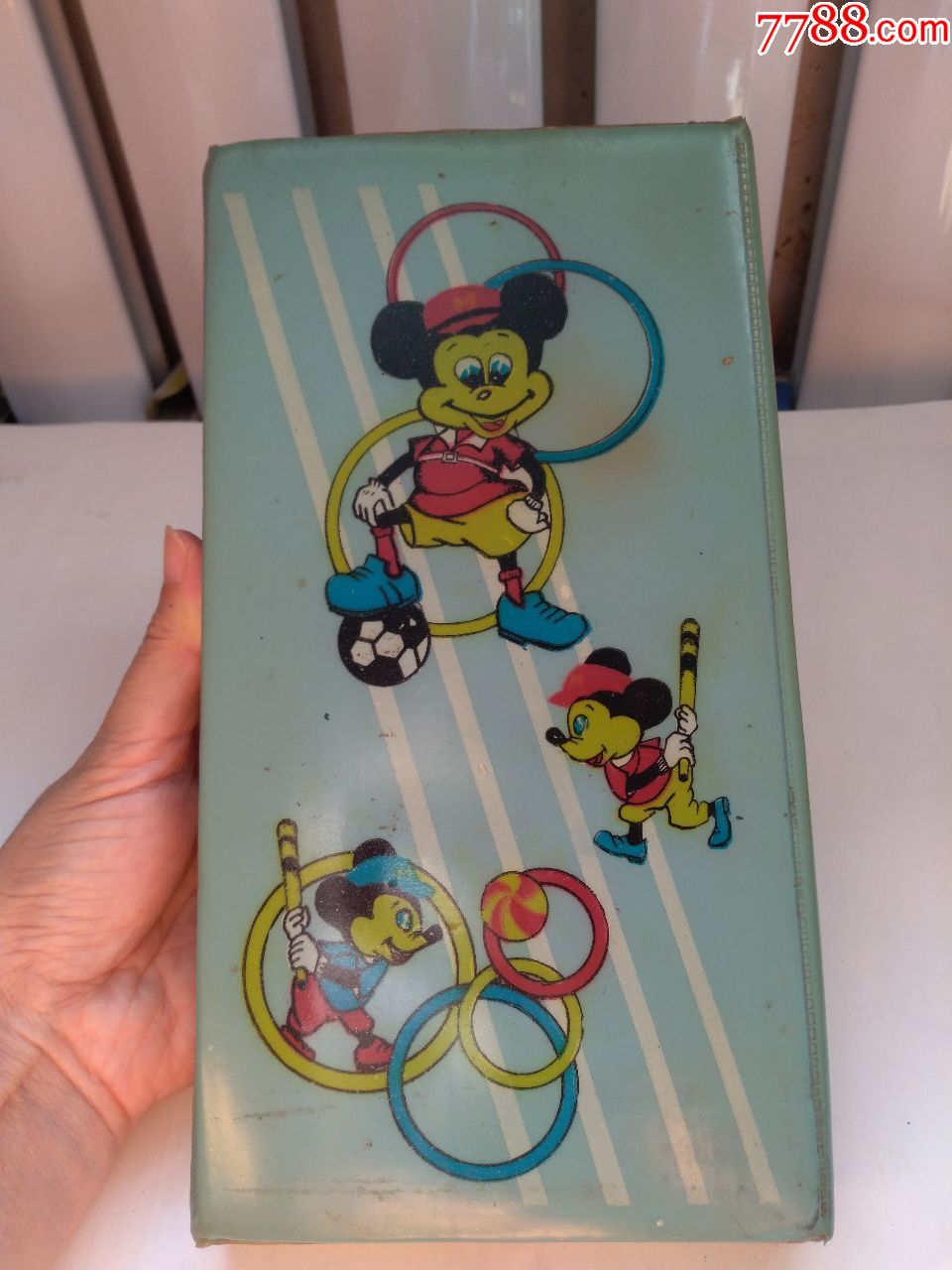 八十年代文具盒经典米老鼠