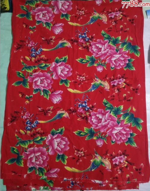 大红花布2米15米左右