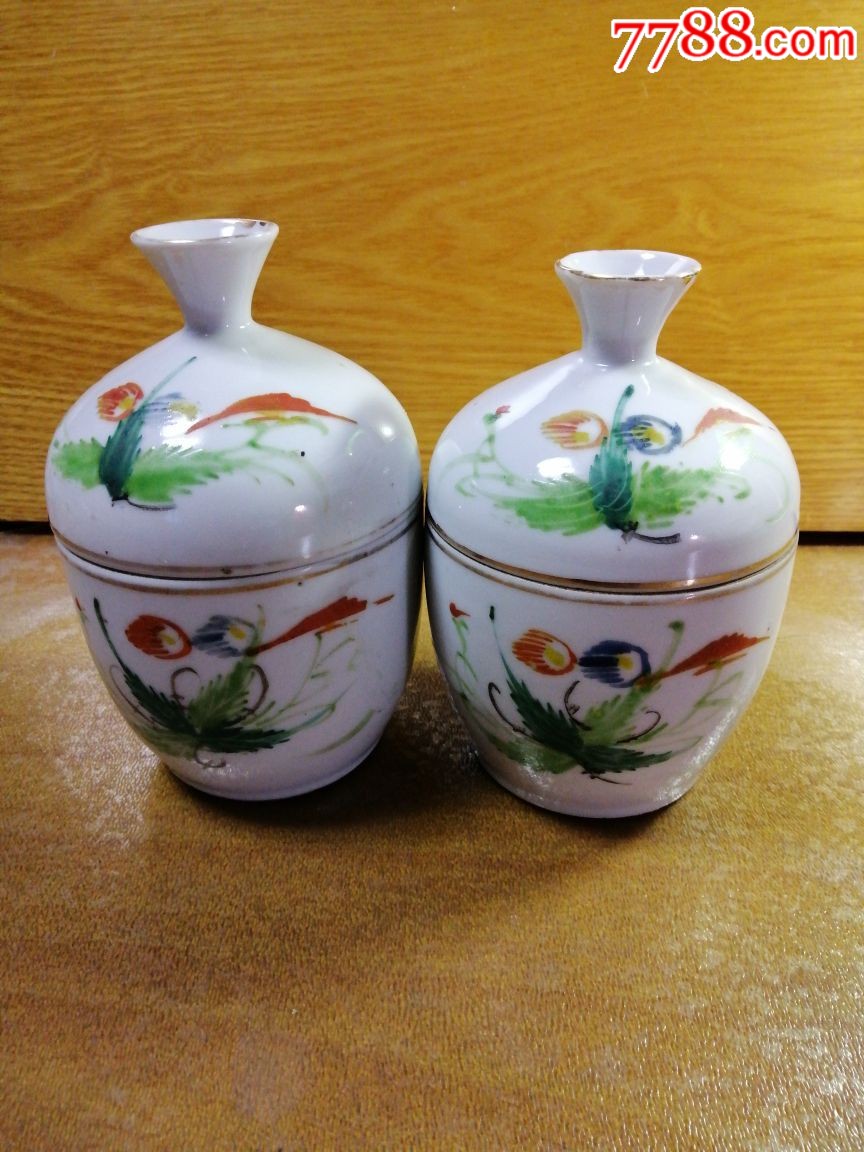 民国小名家胡元兴糖缸-彩绘瓷/彩瓷-7788收藏__收藏热线